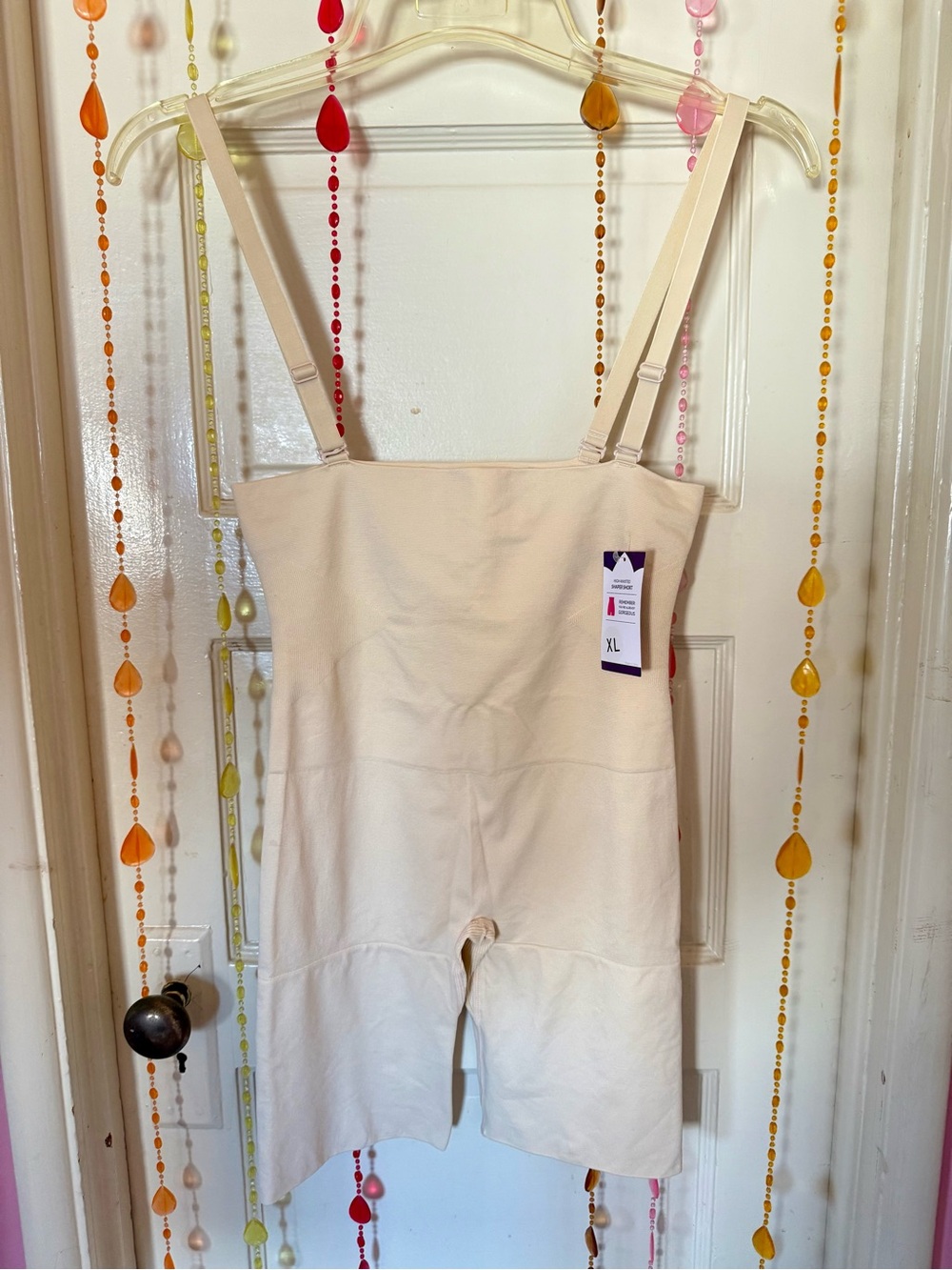 Empetua Shapermint Nude Shaper Shorts XL Adjustable Straps NWT
